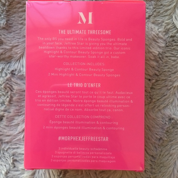 Morphe X Jeffree Star ⭐️ Brush Set & Sponge Trio - Picture 6 of 6